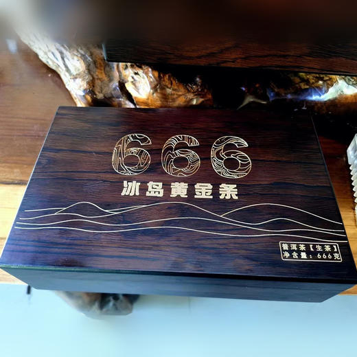 生普丨叶舞地 2022年 冰岛黄金条 333克 商品图5