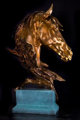 中华老字号朱府铜艺马到成功