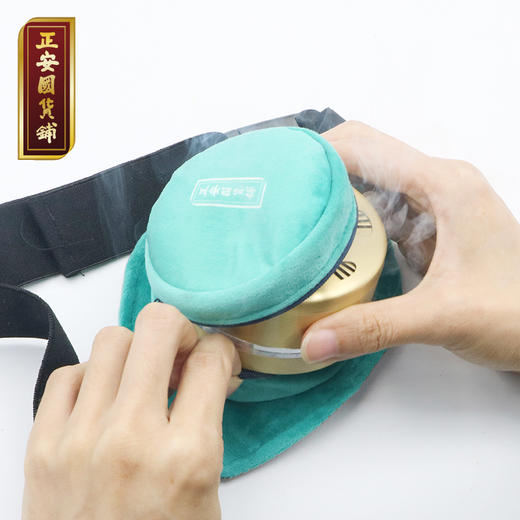 正安国货铺 纯铜艾灸盒 隔烟防烫随身灸家用艾灸器具 包邮 商品图1