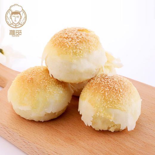 雅觅 原味晶沙酥360g 6枚蛋黄酥雪媚娘蛋黄夹心零食 办公室休闲食品 商品图2