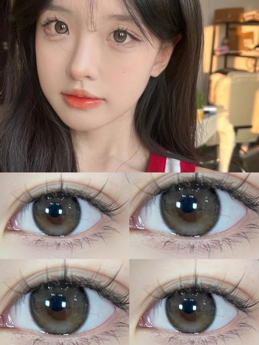 【小红书推荐款】hushlens芝麻啵啵，，年抛/直径14.2/着色13.4，118/一副，188/两副，11月13日结束 商品图6