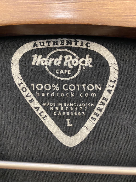 Hard Rock CAFE 硬石咖啡 绣花 LOGO 短袖T恤 _PST(L) 商品图4