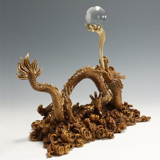 中华老字号朱府铜艺守护龙 商品图3