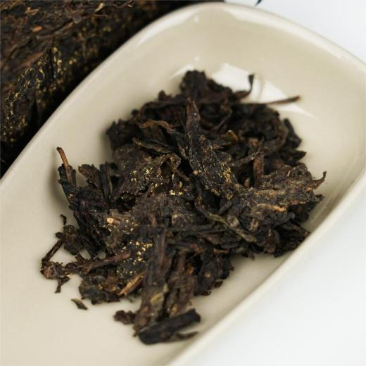 2017年安化黑茶五年陈手筑茯砖500g 商品图1