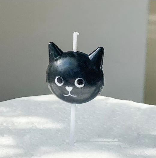 厌世黑猫咪蜡烛 商品图0