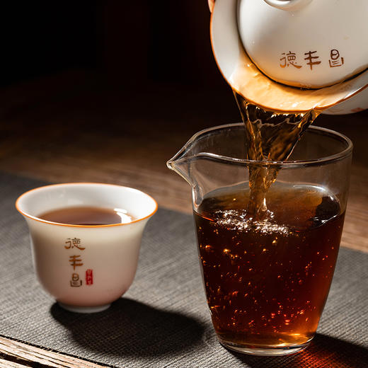 2022年德丰昌熟茶【新班章】沱茶250克/盒 商品图4