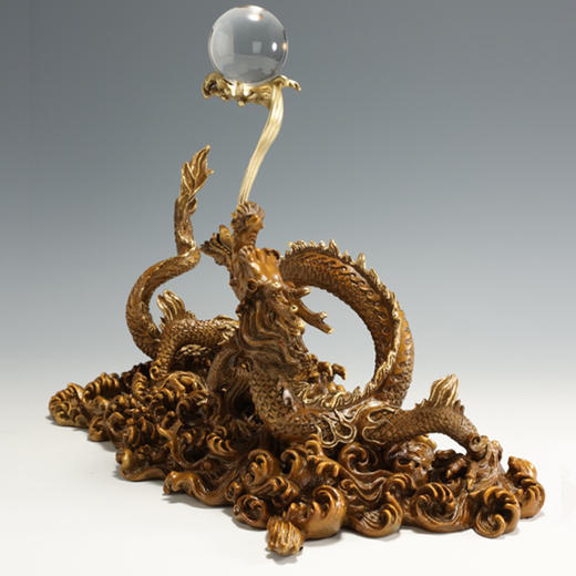 中华老字号朱府铜艺守护龙 商品图4