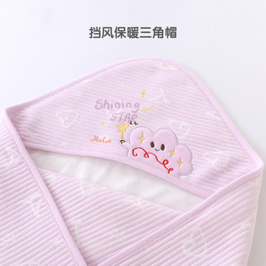 英氏婴儿包被抱被新生儿盖被襁褓春秋季睡袋YEBAJ02013A 商品图1