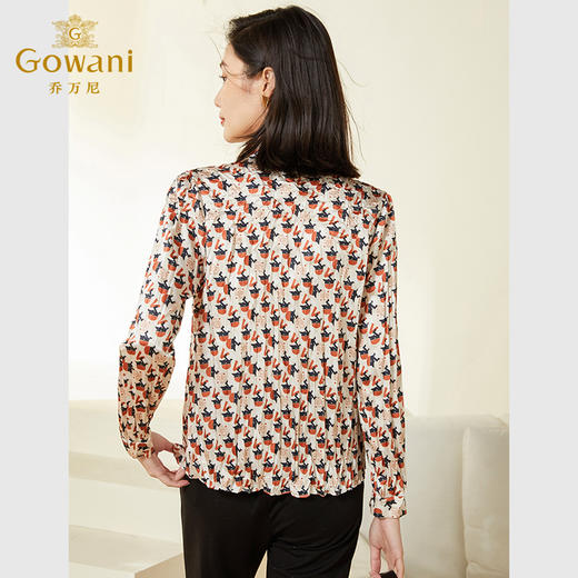 乔万尼衬衫上衣女设计感小众通勤长袖新款EF3C860 商品图4