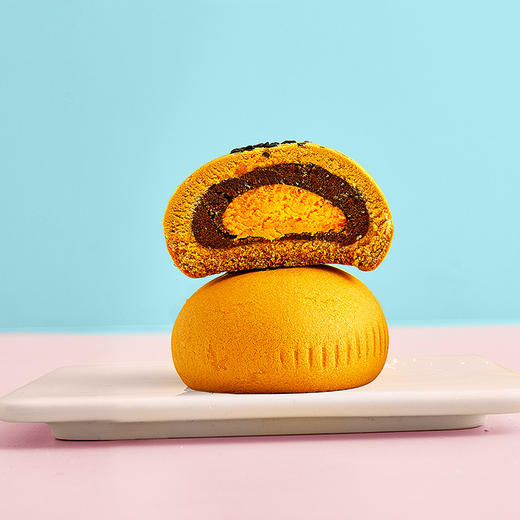 雅觅 相思奶黄饼320g 6枚休闲食品夹心办公室糕点下午茶 传统点心 商品图3