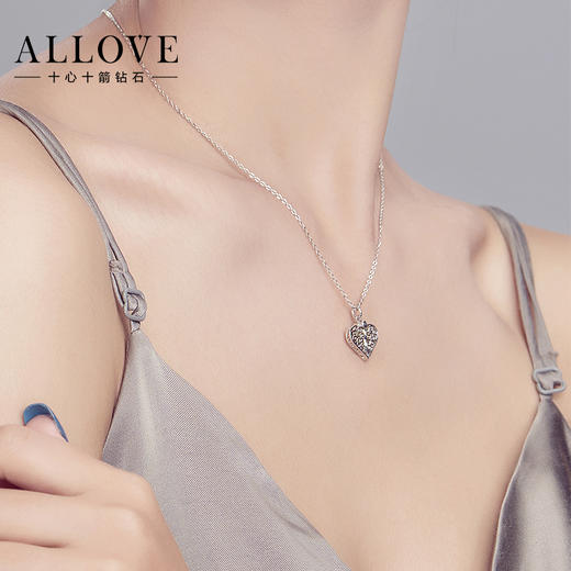 【把爱珍藏于心】ALLOVE S925钻石项链手链  多样的选择，让日常穿搭不再千篇一律，彰显新时代女性的多面自我 商品图11