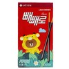 韩国大牌扁桃仁曲奇颗粒夹心巧克力棒32g网红休闲零食 商品缩略图1