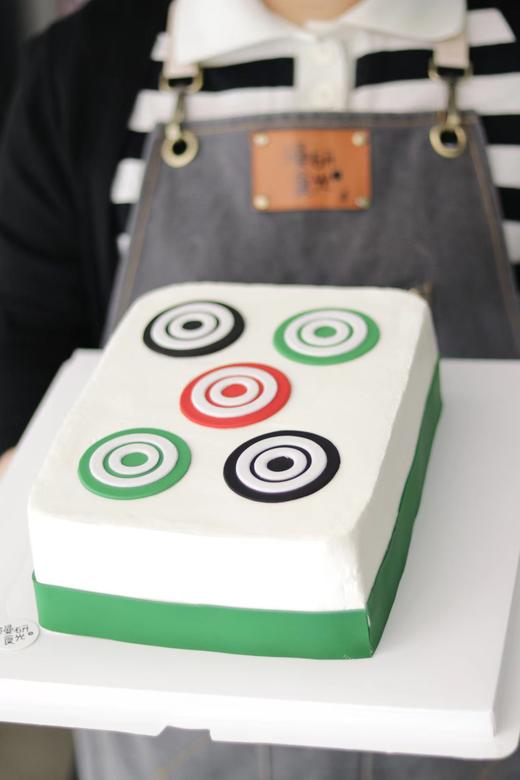 【生日蛋糕】中国麻将 商品图0