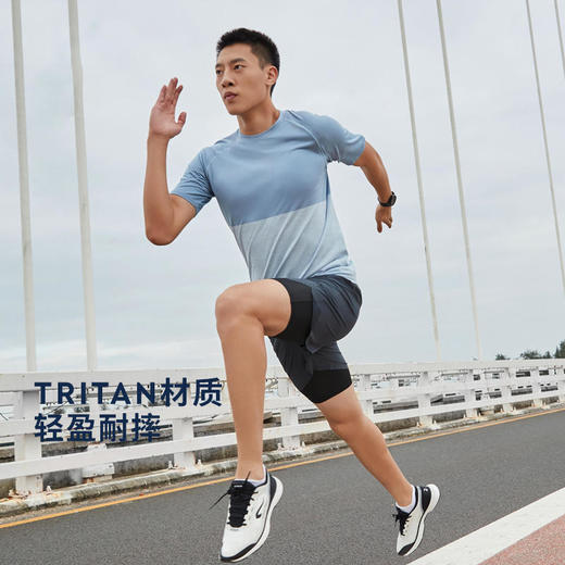 【多色运动跑步速干短裤】舒适贴身二合一内衬，内置口袋，背后口袋！ 商品图0