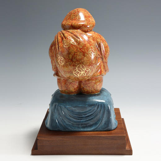 中华老字号朱府铜艺大黑天尊（古茶金色） 商品图4