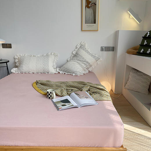 【双面床笠】双面用床笠，双面两用床笠单件夏季全包床罩 床垫保护罩防尘床单套防滑 商品图7