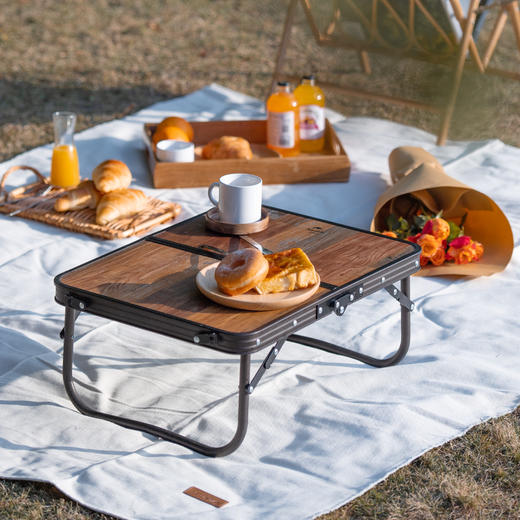 Naturehike挪客鹿野户外折叠桌便携式铝合金可折叠野餐烧烤小桌子 商品图2