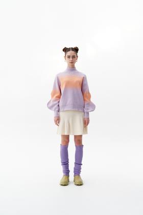 PH5 SINOPE喷绘波浪袖上衣——2022秋冬新品