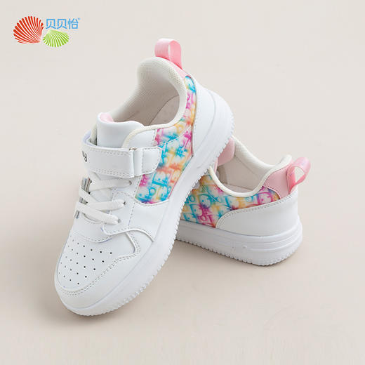 贝贝怡春秋新款儿童鞋子时尚撞色宝宝稳步鞋休闲鞋 商品图7