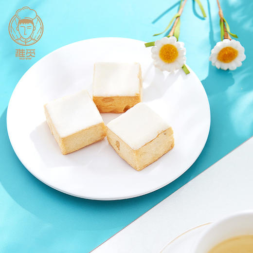 雅觅 奶皮松仁酥240g 12枚中式糕点零食小点心 手工下午茶早餐 商品图6
