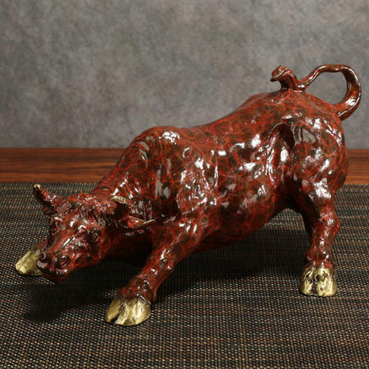 中华老字号朱府铜艺旺市牛 商品图5