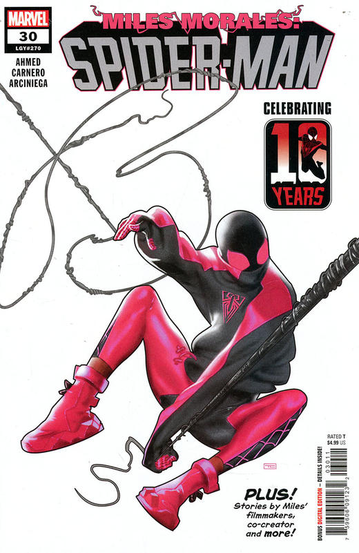 蜘蛛侠 莫拉莱斯 主刊 Miles Morales Spider-Man（2018）001-034 商品图7