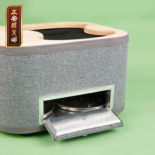 正安国货铺 木质足灸箱 足底腿部足部家用熏蒸灸具艾灸桶 包邮 商品图2