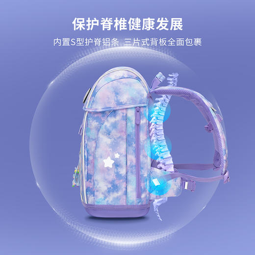 GMT for Kids书包小学生减负护脊女童背包男孩防磨耐脏不倒翁书包 Solid系列 商品图2