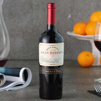 Concha y Toro干露典藏级赤霞珠干红葡萄酒750ml单瓶装 智利原瓶进口热门红酒 商品图4