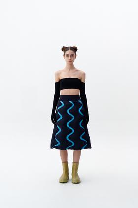 PH5 波浪羽绒半裙——2022秋冬新品