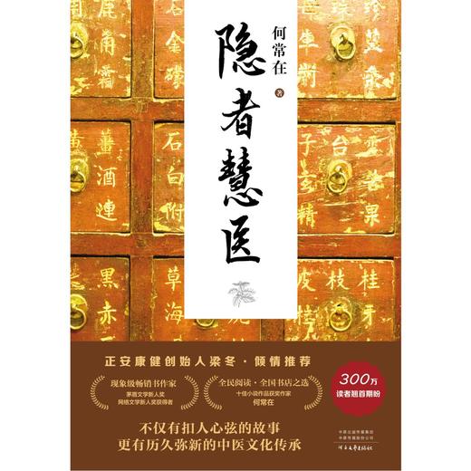 正安国货铺优选 《隐者慧医》 一部隐藏于市井的中医传奇故事 何常在著 商品图2
