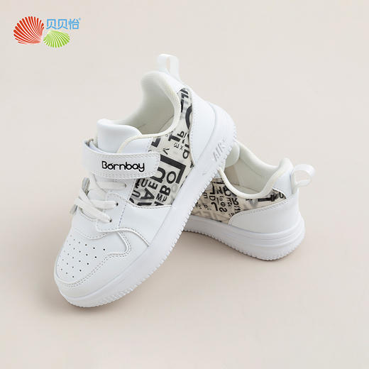 贝贝怡春秋新款儿童鞋子时尚撞色宝宝稳步鞋休闲鞋 商品图5