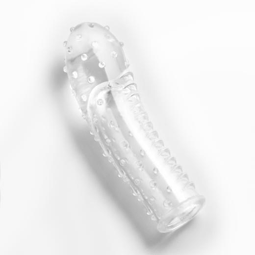 头部加长加粗螺纹颗粒水晶手指套！可重复使用！【尚牌官方旗舰正品】 商品图1