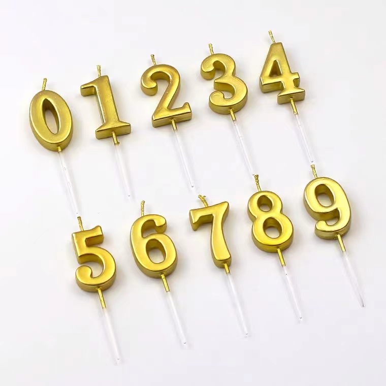 数字蜡（备注数字）