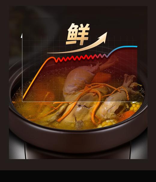 苏泊尔TG40YC5电炖锅智能全自动煲汤电砂锅紫砂陶瓷炖汤煮粥家用 商品图4