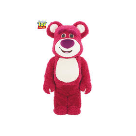 收藏系列 Be@rbrick 1000%系列 毛绒草莓熊