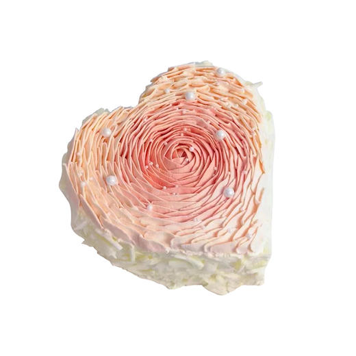 心形玫瑰蛋糕-甄选 商品图0