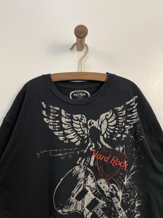 Hard Rock CAFE 硬石咖啡 绣花 LOGO 短袖T恤 _PST(L) 商品图0