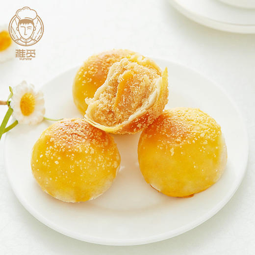 雅觅 芝士肉松酥解馋小零食休闲食品早餐食品360g 6枚装 商品图1