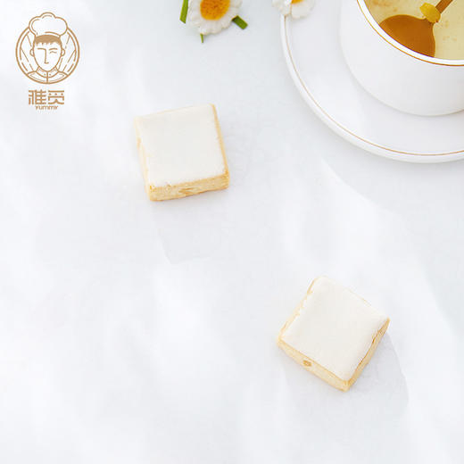 雅觅 奶皮松仁酥240g 12枚中式糕点零食小点心 手工下午茶早餐 商品图2