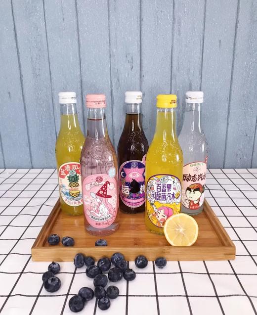 汉口二厂汽水恋爱樱花橙汁分手快乐碳酸饮料凤梨网红武汉汽水 商品图0