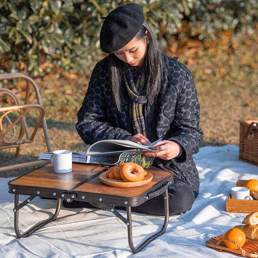 Naturehike挪客鹿野户外折叠桌便携式铝合金可折叠野餐烧烤小桌子 商品图3