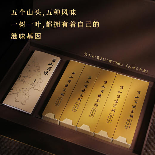 一球2022年百山百味系列生茶龙珠礼盒200g 商品图2