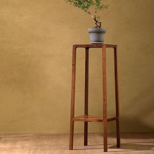 花几  黑胡桃木展示架 商品图2