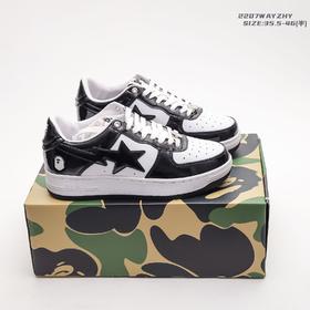 Ape安逸猿BAPE Sk8 Sta 系列低帮休闲运动滑板男女板鞋