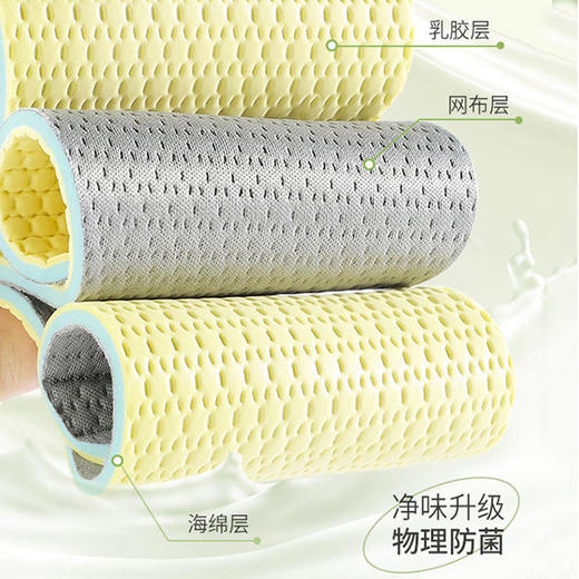 【FEESIAYE冰感乳胶鞋垫】光脚穿鞋神器纳米防臭吸汗透气可免穿袜物理除味无惧汗脚轻若无物随意裁剪 商品图4