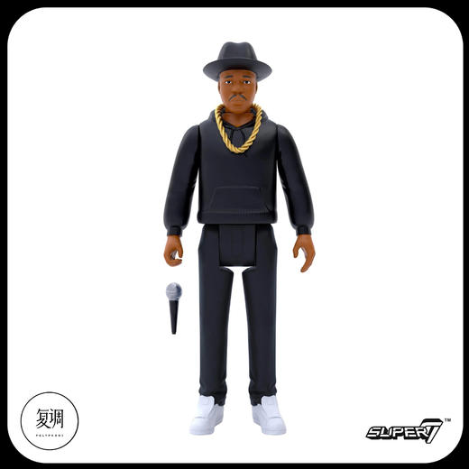 现货 Super7 Run DMC 挂卡系列1B 黑裤子版 商品图4