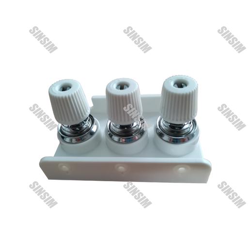 3针仿田岛组件(大间距)/带防风管/奶白色 商品图0