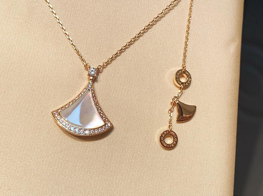 宝格丽七夕情人节扇子项链 商品图8