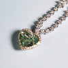 天然绿钻项链戒指两用款10.02克拉 商品缩略图0